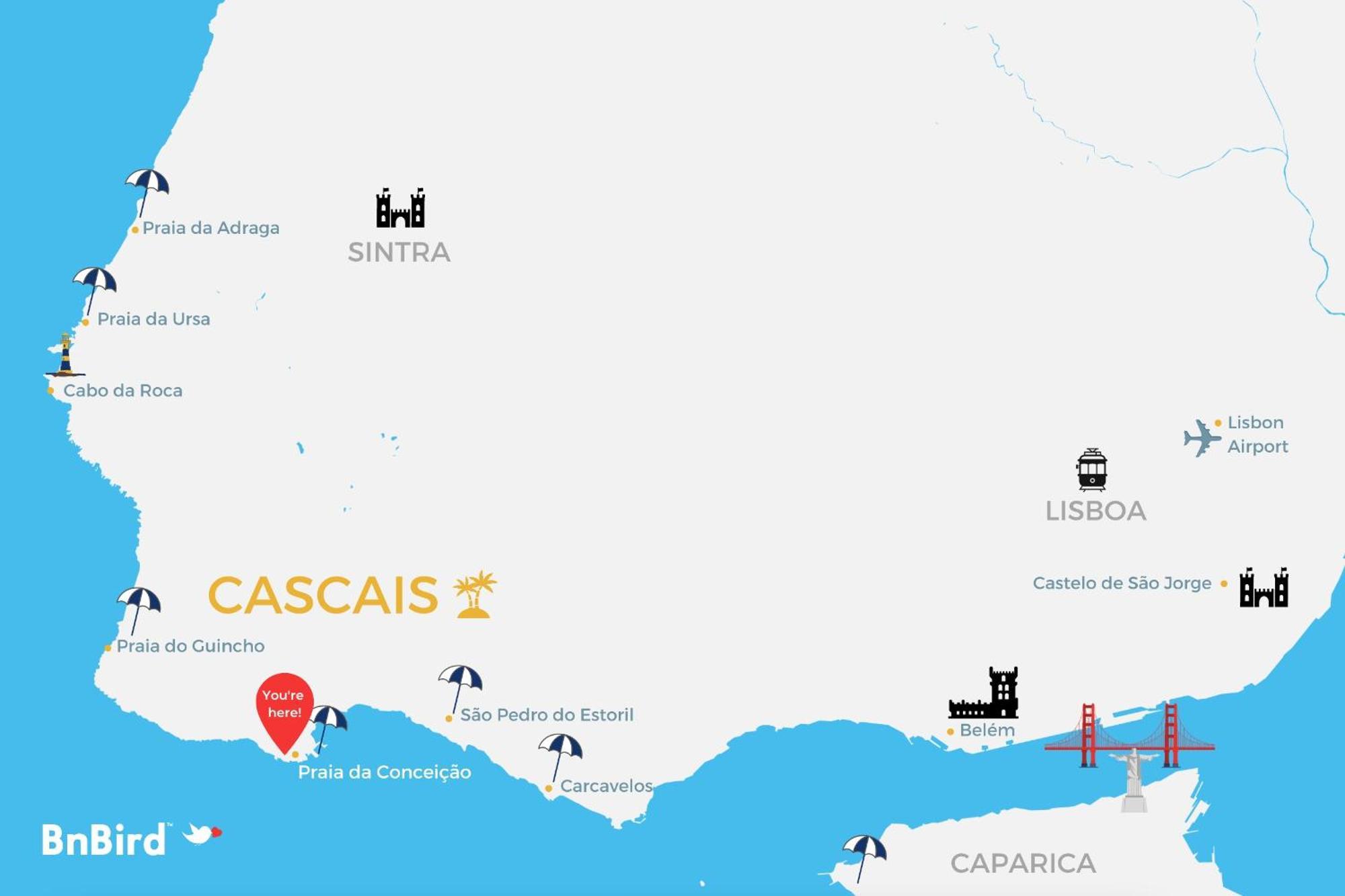 Апартаменты Cascais Prime Flat Экстерьер фото